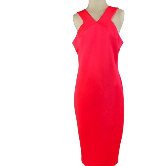 ted baker neon dress Ted Baker bodycon floral dress with neon yellow